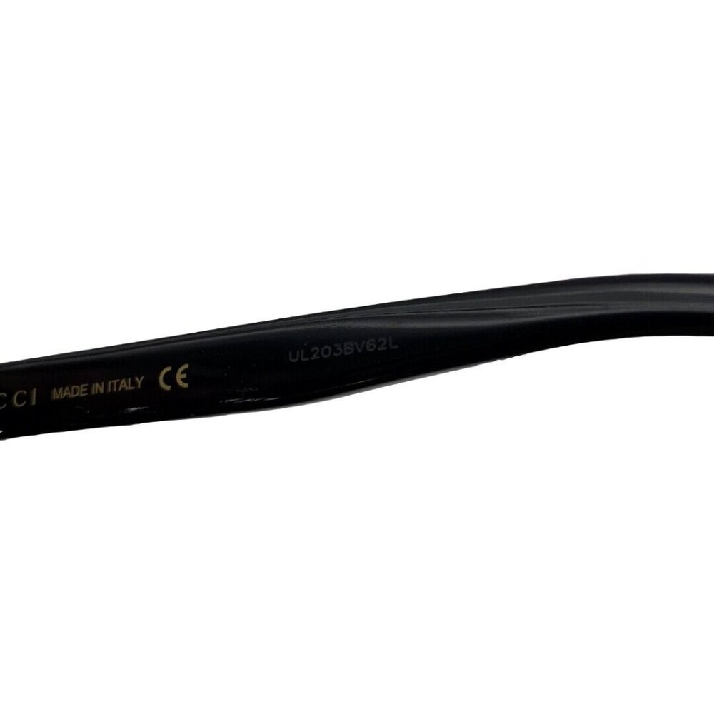 Authentic GUCCI Line Stone Sunglasses GG0419SA Black Resin #36634430 - Picture 9 of 12